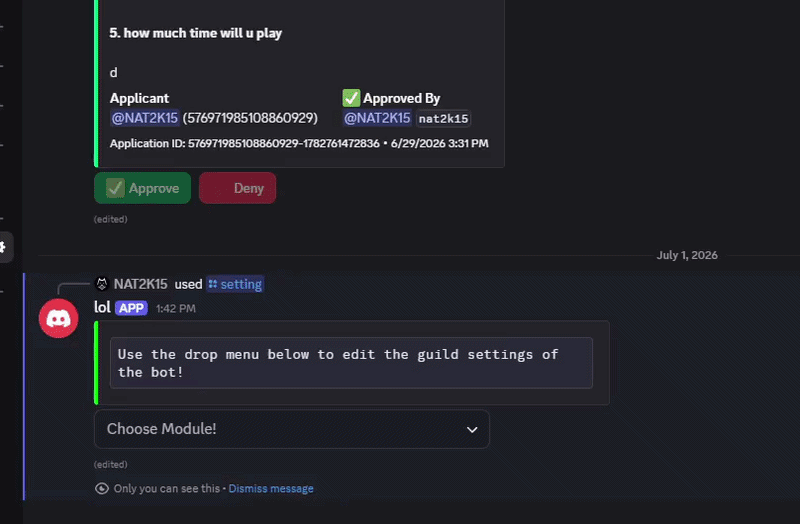 All in one bot