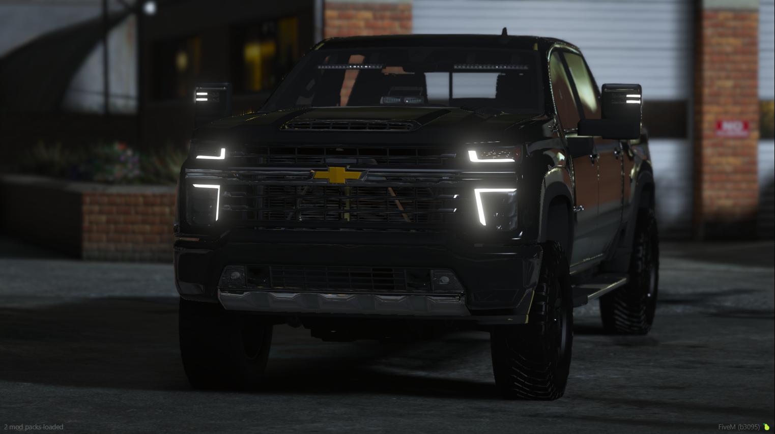 2021 Chevy Silverado 2500HD High Country Fire POV